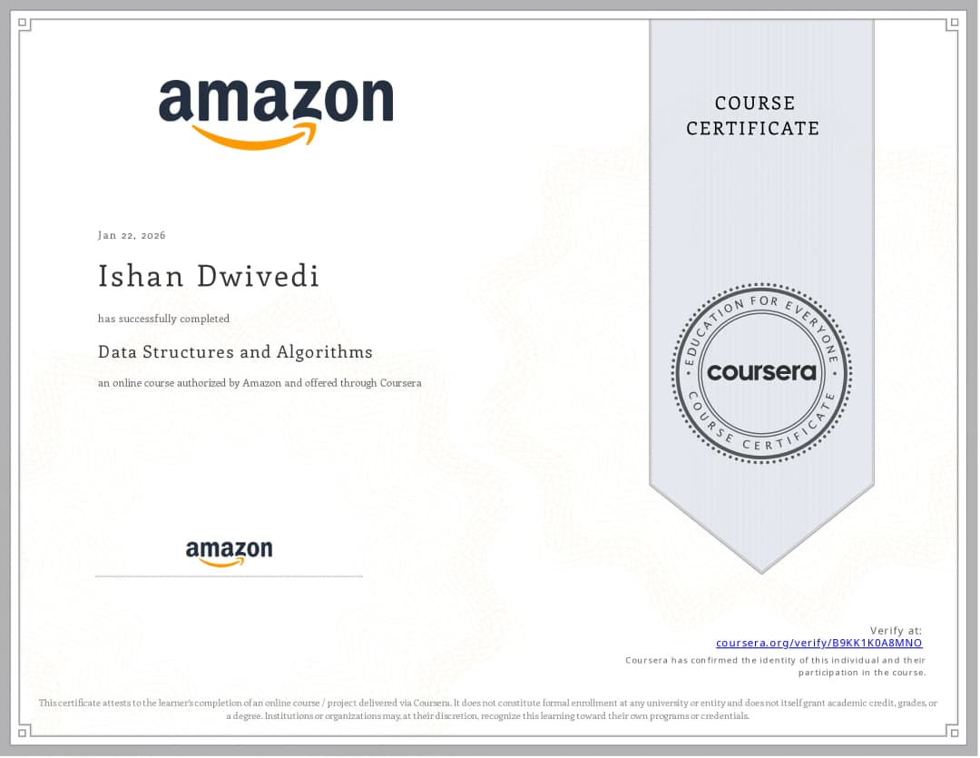 Data Structures and Algorithms