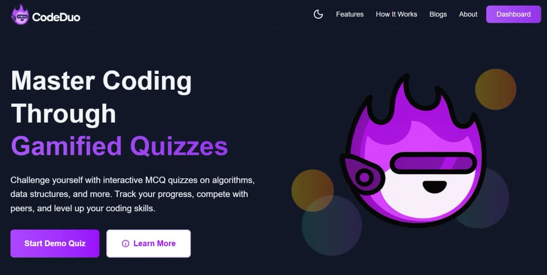 CodeDuo | A Gamified Quiz App for Coders