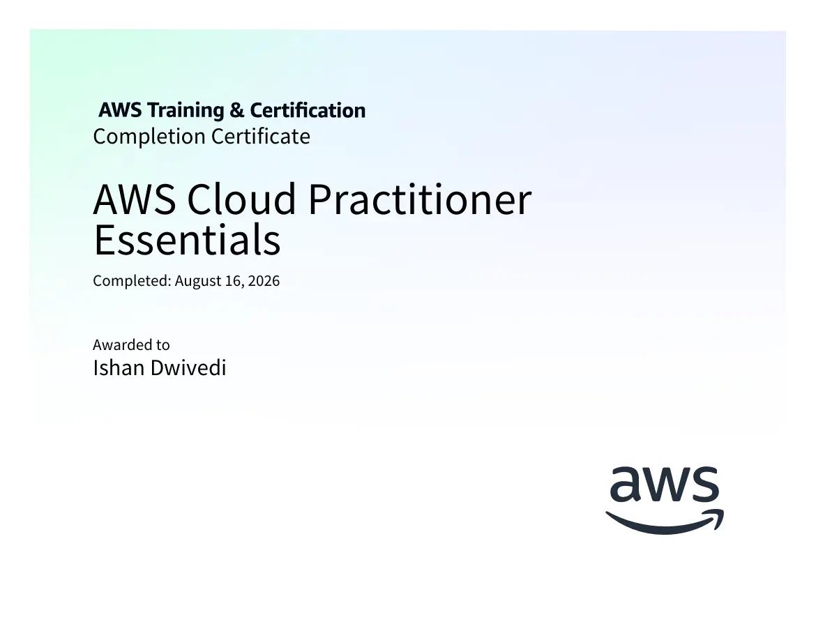 AWS Cloud Practitioner Essentials